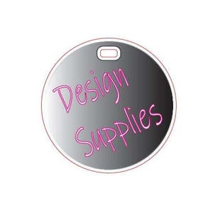 Acrylic - Luggage Tag - Circle 3.75 Inch