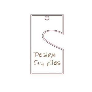 Acrylic Bookmark Luggage Tag: Acrylic - Half Heart Tag 3 Inch