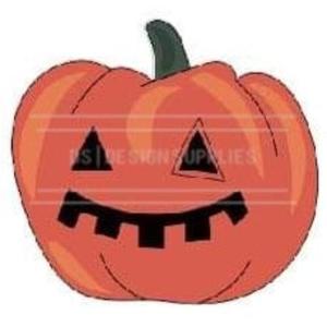 Acrylic Blank Food: Acrylic - 2.5 Inch Pumpkin
