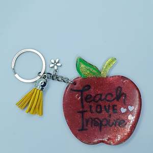 Acrylic Blank Food: Acrylic - 3 Inch - Apple