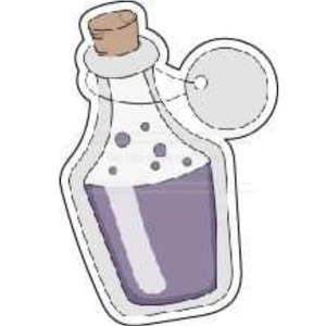 New Online: Acrylic - 3 Inch Magic Potion