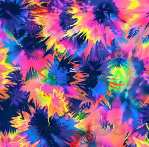 Tumbler Wraps: Tie-dye print 11