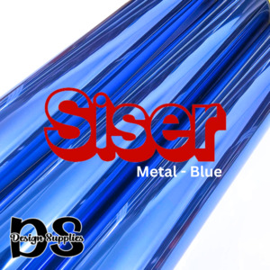 All Heat Transfer Vinyl: Siser Metal - Blue