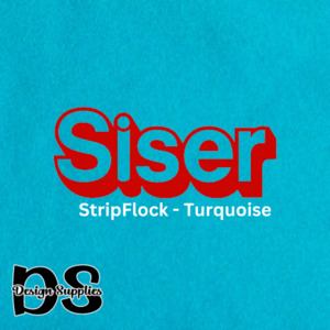 All Heat Transfer Vinyl: Siser Stripflock Pro - Turquoise