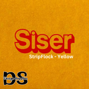 All Heat Transfer Vinyl: Siser Stripflock Pro - Yellow