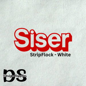 All Heat Transfer Vinyl: Siser Stripflock Pro - White