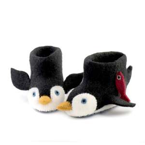 Childrens Slippers: Pete Penguin Children Slippers