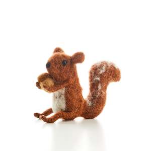 Tiny Animals: Baby Felt Squirrel