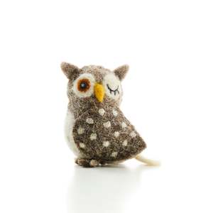 Tiny Animals: Baby Felt Owl