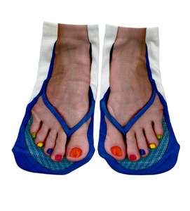 Socks: Hardcase Foot In Jandal Socks