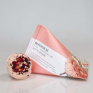 Gifts: Bath Bomb - Rose + Himalayan Salt