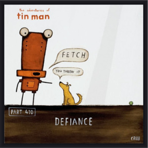 Defiance - Boxed Frame Print