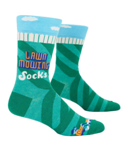 Lawn Mowing Men's Socks