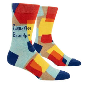 Gifts For Him: Cool-Ass Grandpa - Mens Crew Socks