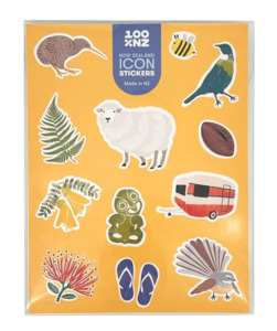 Gifts For Kids: New Zealand Icon Stickers Set