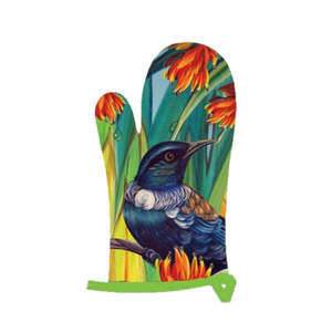 Oven Mitts: Oven Mitt - Tui on Flax