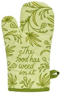 Food Has Weed In It Oven Mitt