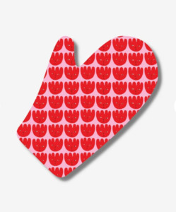 Oven Mitts: Oven Mitt - Flowers