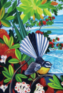 Tea Towels: Tea Towel - Fantail Beach