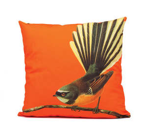 Kiwiana Cushions: Bright Fantail Cushion Cover