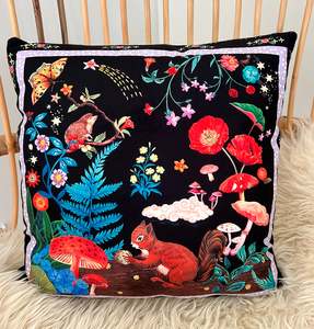 Kiwiana Cushions: Magical Woodlands Cushion Cover
