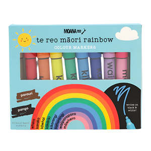 Stationery: Te Reo Maori Rainbow Markers