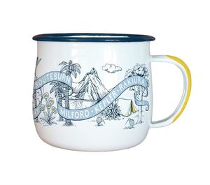 Kitchen 1: Great Walks of NZ Enamel Mug