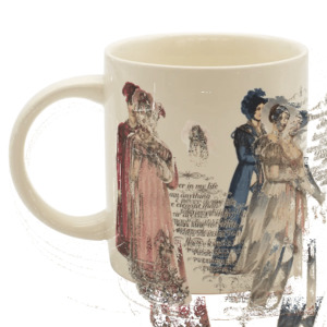 Kitchen 1: Jane Austen's Regency Finery - Disappearing Mug Heat Reactive
