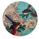 Fantail over Christchurch Map - Plywood Wall Art