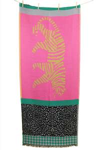 Scarves: Tiger Scarf - Pink