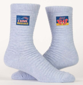 Women Socks: Fuck You, I Love Musicals TAG Socks