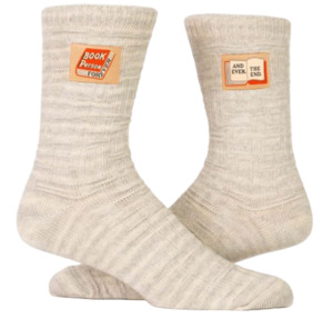 Book Person Forever TAG Socks