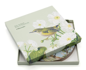 Placemat: Birds and Botanicals of NZ Box of 6 Placemats
