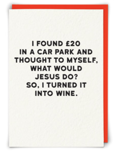 Greeting Cards: Card - Jesus