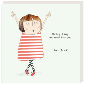 Card - Everything Crossed - Good Luck