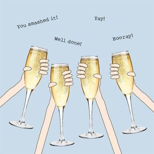 Card - Well Done Cheers
