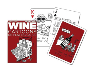 Playing Cards: Piatnik Wine Cartoons Playing Cards