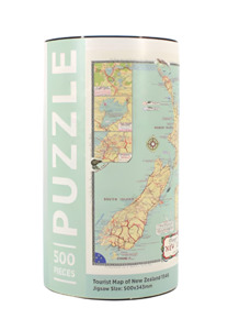 Puzzles: Tourist Map of NZ  Puzzle