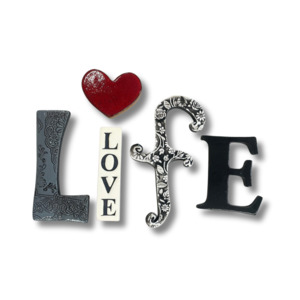 LIFE Ceramic Words
