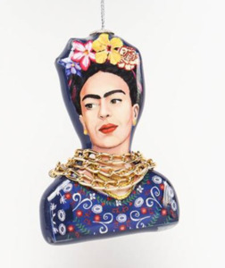 Frida Khalo: Frida Tribute - Hanging Ornament