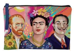 Frida Khalo: Tribute to Artists Clutch Purse