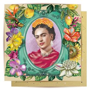 Frida Khalo: Card - Mexican Portrait Frida