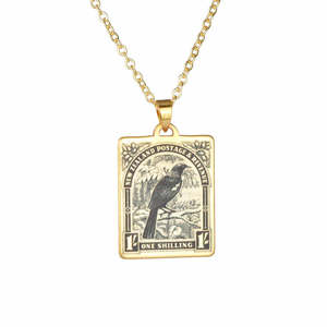 Valentines Day: Tui – 1935 Pictorial Stamp Necklace