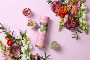 Botanical Skincare: Bath Bomb - Floral Selection Gift Tube