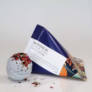 Botanical Skincare: Bath Bomb - Midnight Garden
