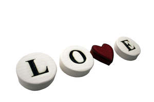 Sale Items: Love Ceramic Pebbles