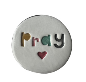 Sale Items: Pray Ceramic Disc