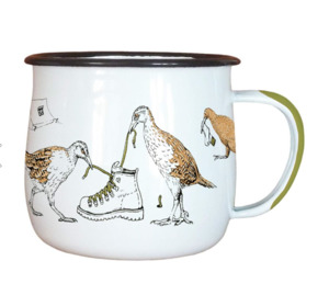 Mugs: Birds Enamel Mug