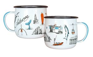 Mugs: Aotearoa Enamel Mug