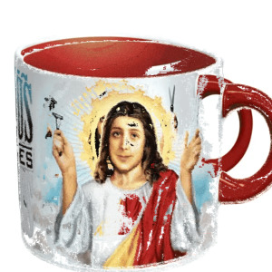 Mugs: Jesus Shaves - Disappearing Mug Heat Reactive